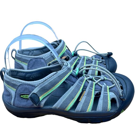 Keen Newport H2 Waterproof Hiking Sport Sandals Women US 7 UK 6 EU 39 Gray Green - Picture 12 of 16